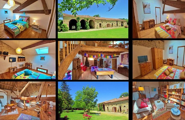 Autan: typical gite for 4 people - 2 bedrooms between Toulouse and Carcassonne
