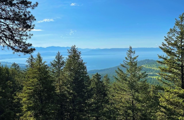 ¡Auténtica cabaña de montaña hecha a mano con una increíble vista al lago!