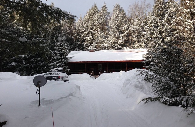 Auténtica Vermont Log cabina- Entre el monte de nieve y Stratton