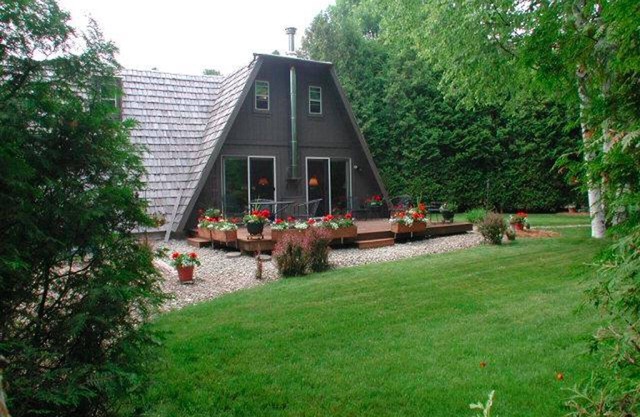 Bailey's Harbour Cabin Aislado en Woods, a poca distancia de Kangaroo Lake-DUPLEX
