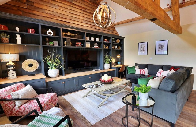 Granero en Cotswolds con Cocina Exterior