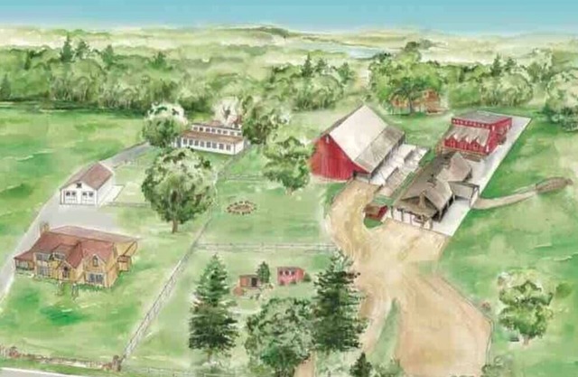 Villa Cottage Corn Crib