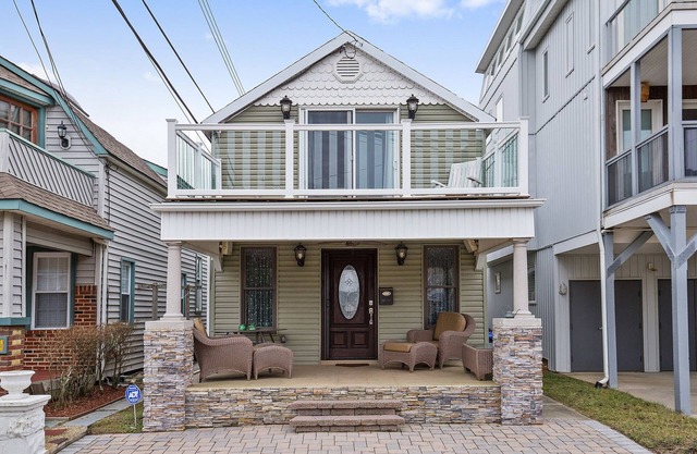 Beach Block Bradley Beach, NJ 3 casas en la playa incluye 4 pases de playa