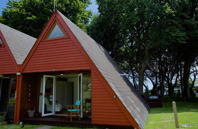 Vista de la playa - Kingsdown Holiday Park