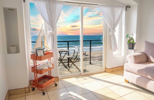 FRENTE AL MAR Acogedor 1 Bdr Apt