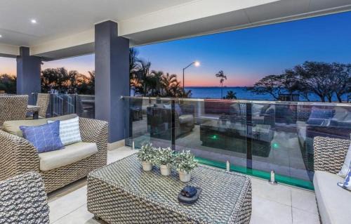 Beachfront Modern 2-Story with Ocean & Sunset Views