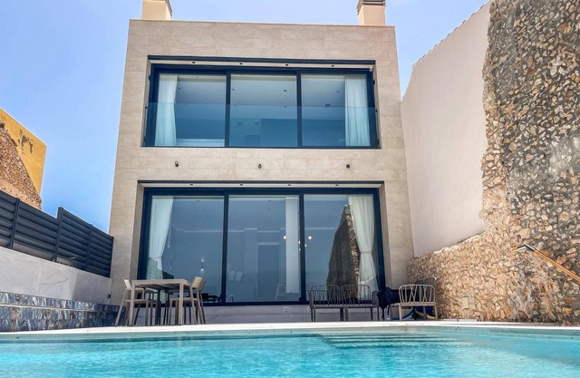 Villa frente al mar. Cabo de Palos Playa Levante