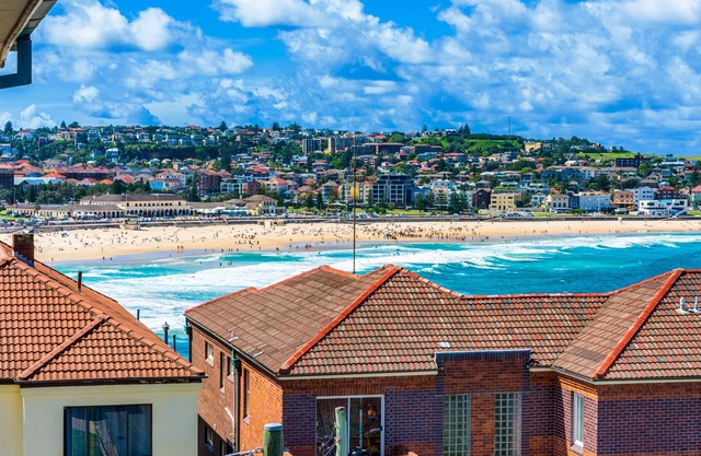 Mirador junto a la playa cerca de la playa de Bondi