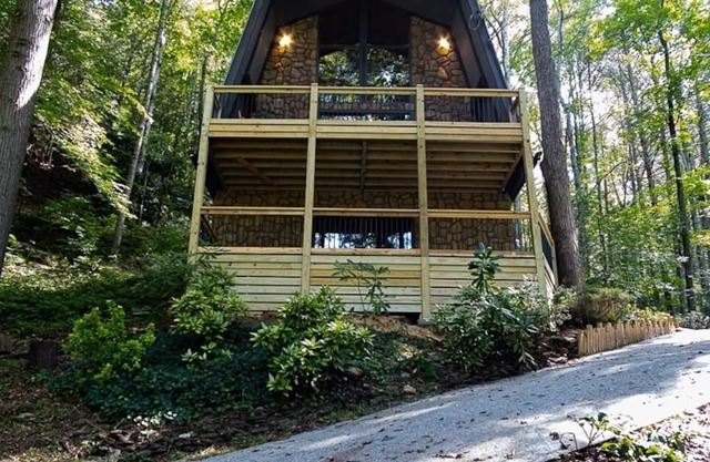 Beautiful A-Frame Style Cabin on 5 Private Acres