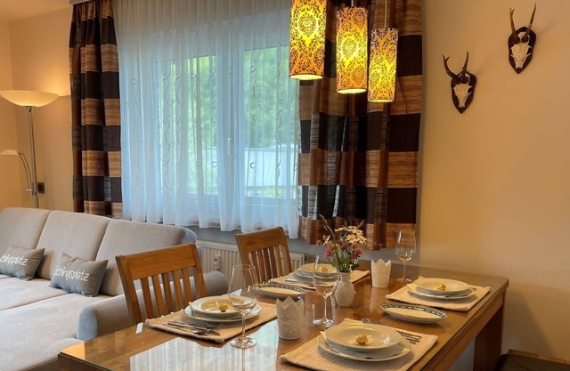 Beautiful apartment for 4 people with WIFI, TV, balcony and parking