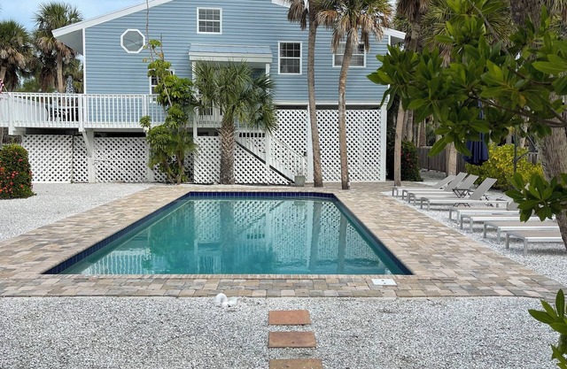 Hermosa casa de playa con piscina climatizada