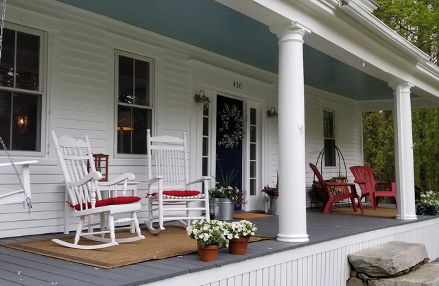 Hermosa casa de campo costera de Maine en la península de Boothbay