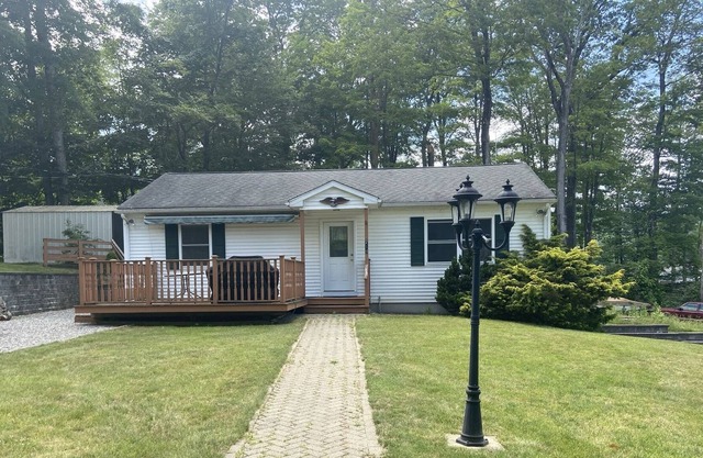 Beautiful Highland lake in Connecticut