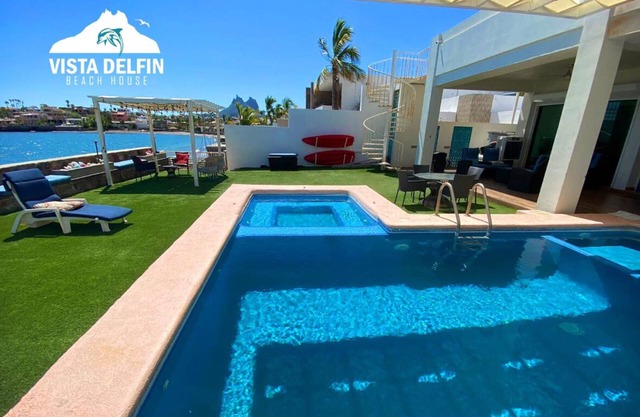 Vista Delfin Beach House, Frente al Mar de cortes San Carlos Sonora.