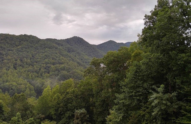 Hermosas vistas a la montaña con balcón privado cerca de Asheville, Carolina del Norte
