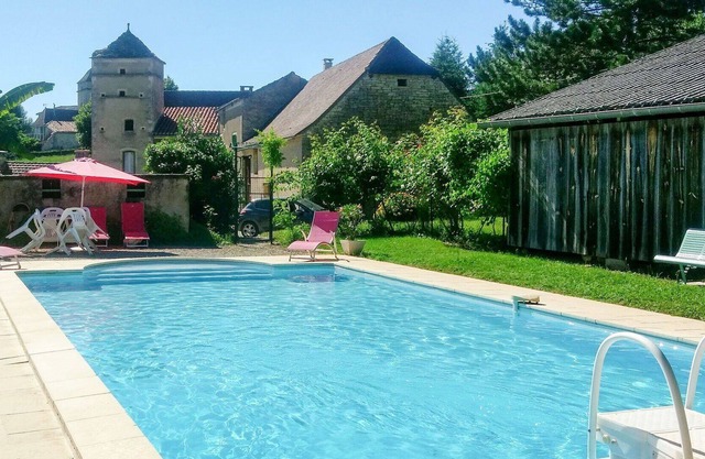 Casa de vacaciones privada con piscina privada, TV, terraza, vista panorámica, aparcamiento