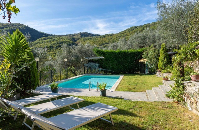 Casa de vacaciones privada con A/C, piscina privada, WIFI, TV, patio, vista panorámica
