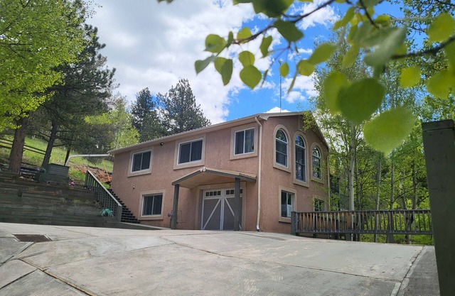 Beautiful Rocky Mountain Home with Views near Cripple Creek on 1 acre.