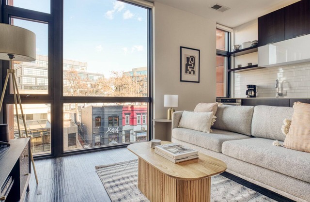 Beautiful Shaw Jr 1BR w/ W/D, Roof & Gym, nr U St, by Blueground