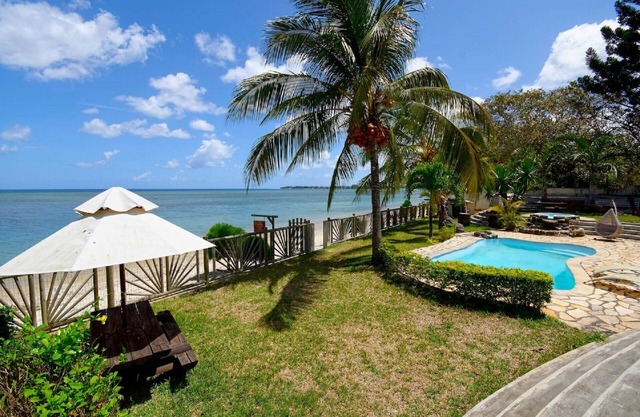 Hermosa villa frente al mar en la Isla Mauricio Tombeau Bay