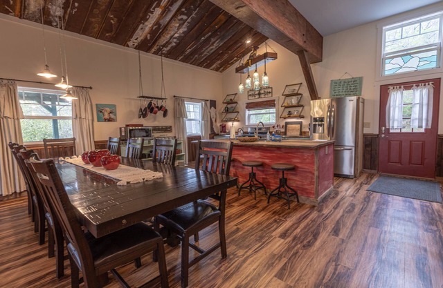 Beautifully renovated Horse Stable on 14 mountain acres walking distance to town