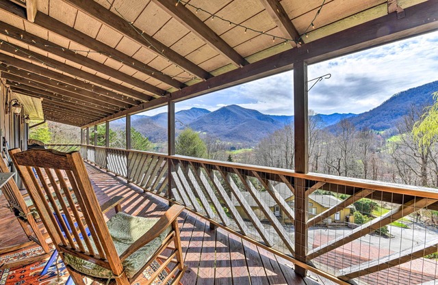 Best Location - Maggie Valley Cabin w/ Hot Tub!