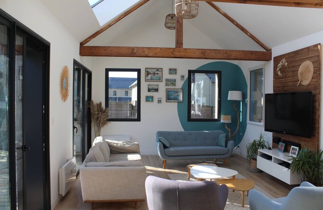 Entre la casa de Saint Malo y Dinard para 8 personas.