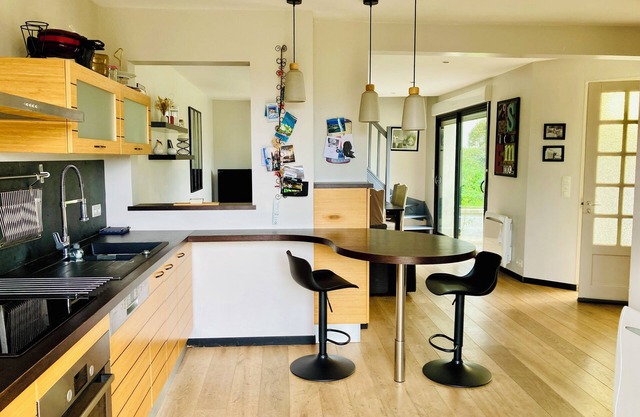 Casa luminosa y confortable en las alturas de la península de Locquirec