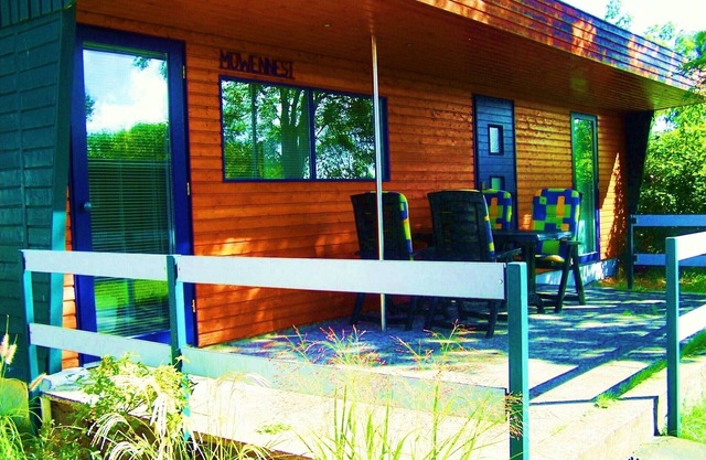 Bungalow cerca del lago en Verchen, a pocos minutos de la playa