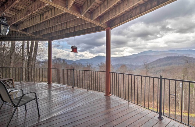 Apartamento en el Bosque Nacional Pisgah w / Mtn. ¡Puntos de vista!