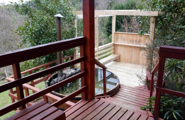 Cabaña Oregón con hot tub exclusivo cerca de termas y lago