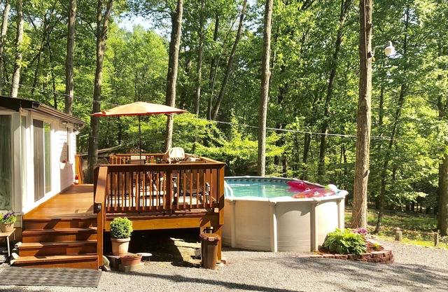 Retiro de PISCINA PRIVADA en las montañas Pocono -Shawnee / Camelback