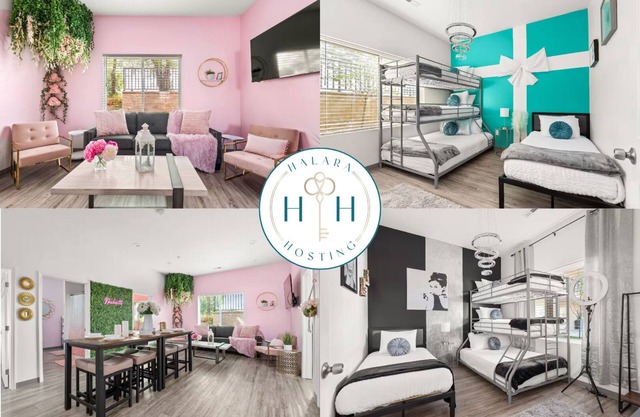 Pet-Friendly Stylish Condo w/Free Parking & Close to Downtown + Sleeps 12