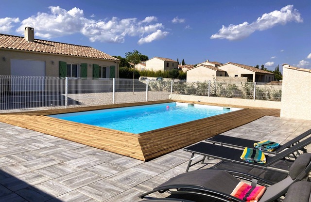 Calm and modern villa with a private pool