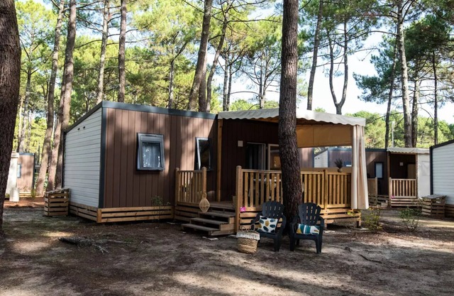 Camping Campéole Plage Sud **** - Cottage 4 Rooms 6 People + TV