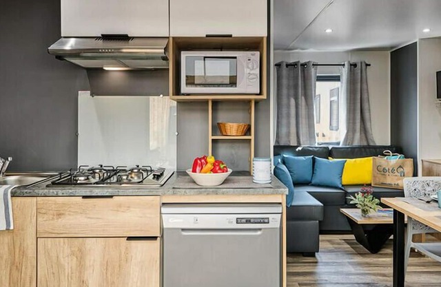 Camping Side O Port Manec'h *** - Mobil Home Standing 3 habitaciones 4 personas