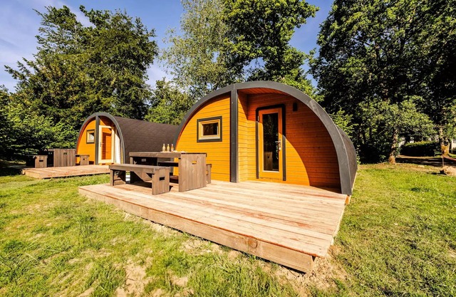 Campsite La Rivière d'Argent *** - Double Pod - 30m2 - 2 bedrooms 4pers 4 people