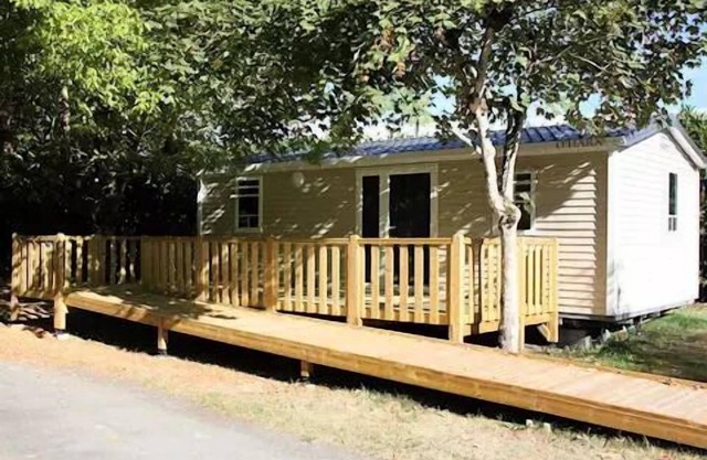 Campsite Le Rochat-Belle-Isle *** - Mobil home 2 bedrooms with access for people with reduced mobility 5 people