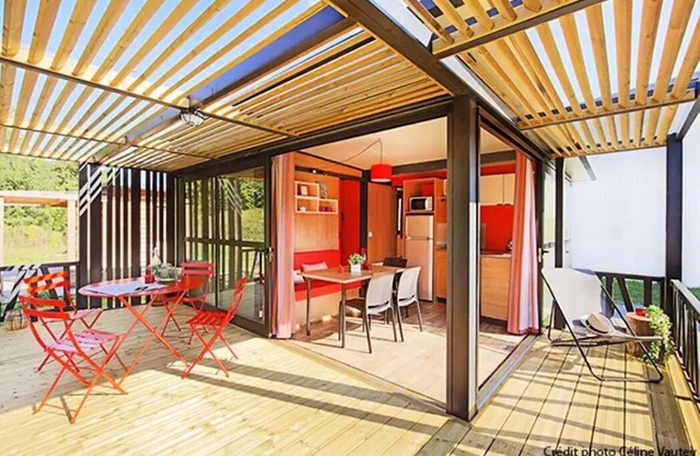 Campsite Les Lavandes *** - Chalet ANIS great luxury 5 people