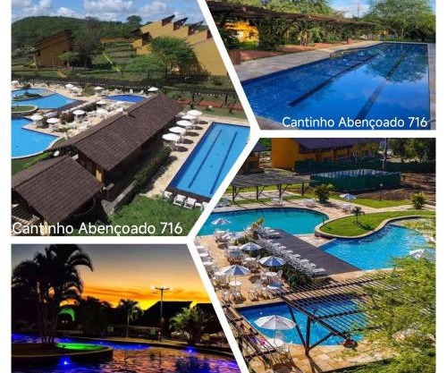 Cantinho Abençoado - Flat no Winterville Gravatá - Piscinas Aquecidas, Lago e Parquinhos