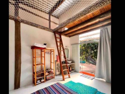 Casa arquitetura charmosa, natureza exuberante