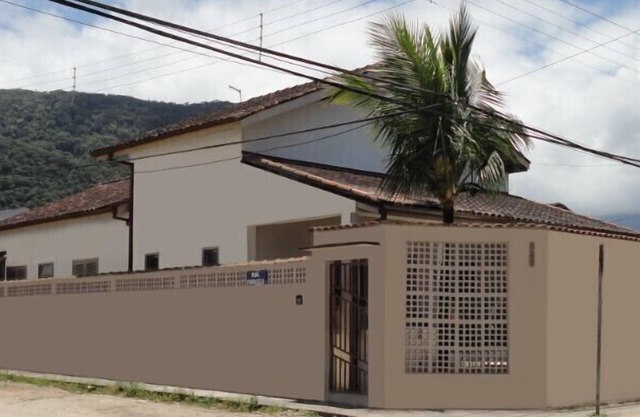 Casa acogedora en Pereque-Açu para hasta 12 personas.