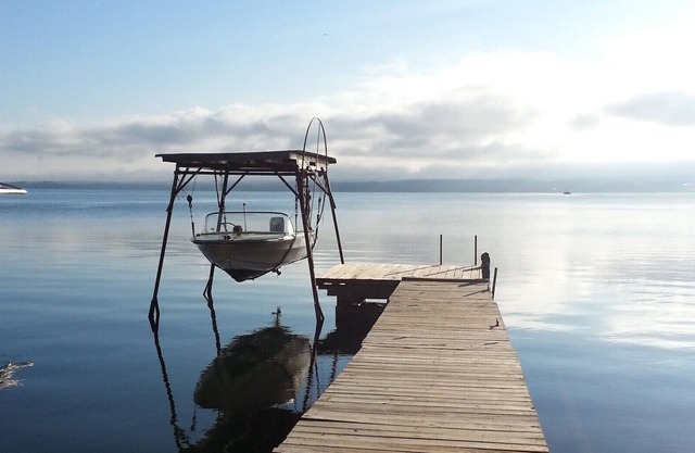 Lago Cayuga - Fácil acceso al agua y al vino - Casa francesa temática