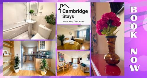 CB Stays - 2 Bedroom & 2 Toilet Flat - Near Mills Road and Train Station with Parking