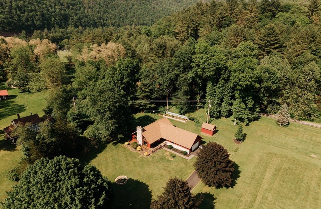 Cedar Run Cabin! Creekfront, Rail Trail, Large Yard, Mountain Views!