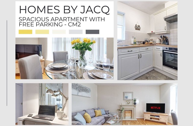 Central Chelmsford / A12 / Sleeps 7 / Free Parking / Ensuite