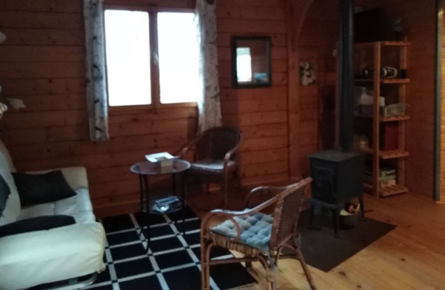 Chalet al borde del bosque