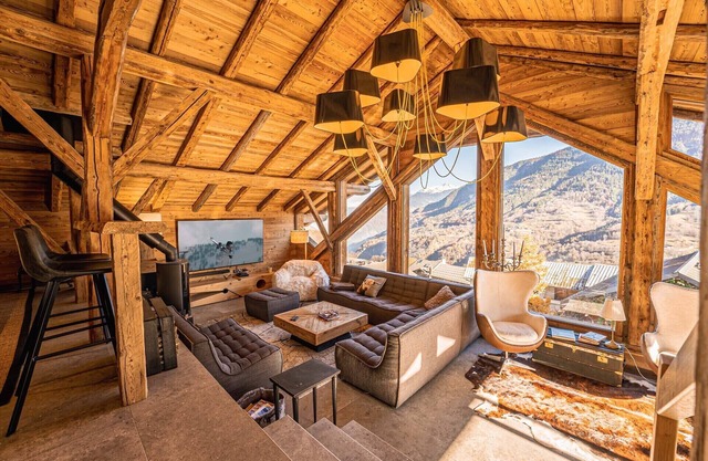 Chalet chic!!Vue MONT BLANC,Bain nordique,Navette privée