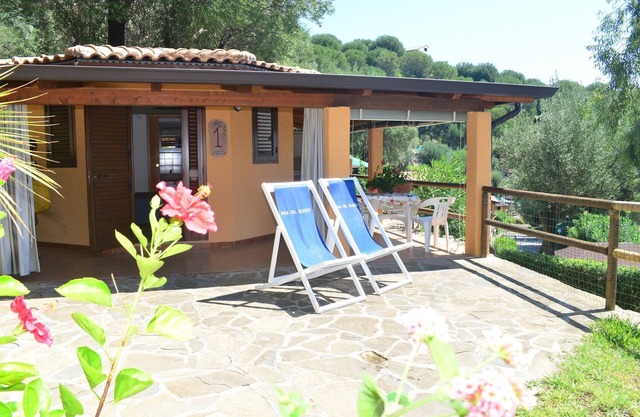 Chalet en Cilento con vista al mar y piscina