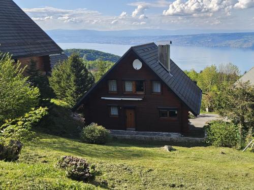 Chalet les Alpages vue panoramique sur le lac Léman